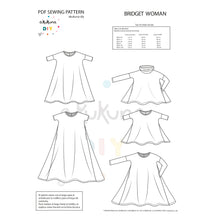 Cargar imagen en el visor de la galería, Patrón BRIDGET MUJER