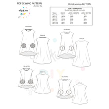 Cargar imagen en el visor de la galería, Patrón BUHA WOMAN