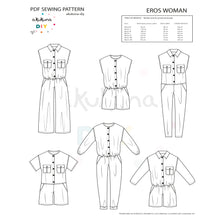 Cargar imagen en el visor de la galería, Patrón EROS woman