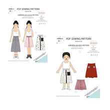 Cargar imagen en el visor de la galería, Patrón GARDENA FALDA PACK