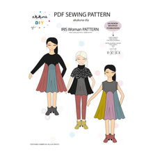 Cargar imagen en el visor de la galería, Patrón IRIS mujer