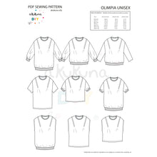 Cargar imagen en el visor de la galería, Patrón OLIMPIA unisex