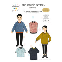 Cargar imagen en el visor de la galería, Patrón OLIMPIA unisex