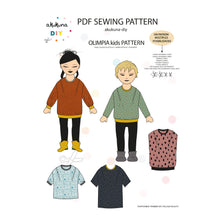 Cargar imagen en el visor de la galería, Patrón OLIMPIA kids