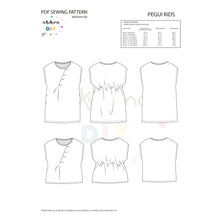 Cargar imagen en el visor de la galería, Patrón PEGUI KIDS Usa el código : PEGUIDIKS