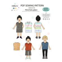 Cargar imagen en el visor de la galería, Patrón PEGUI KIDS Usa el código : PEGUIDIKS