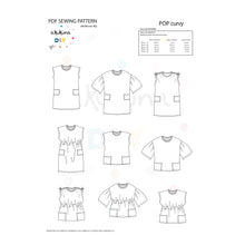 Cargar imagen en el visor de la galería, Patrón POP Pack Curvy+kids