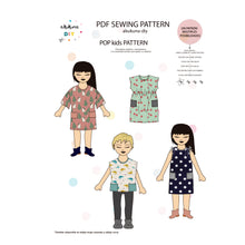 Cargar imagen en el visor de la galería, Patrón POP Pack Curvy+kids