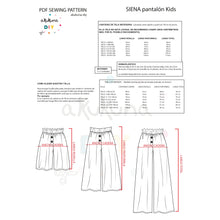 Cargar imagen en el visor de la galería, PACK Patrón SIENA UNISEX Y KIDS