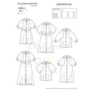 Patrón DARIANTE pack