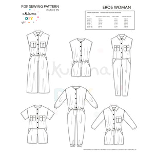 Patrón EROS woman