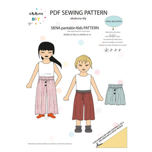 PACK Patrón SIENA UNISEX Y KIDS