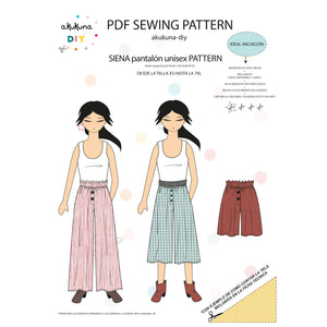 PACK Patrón SIENA UNISEX Y KIDS